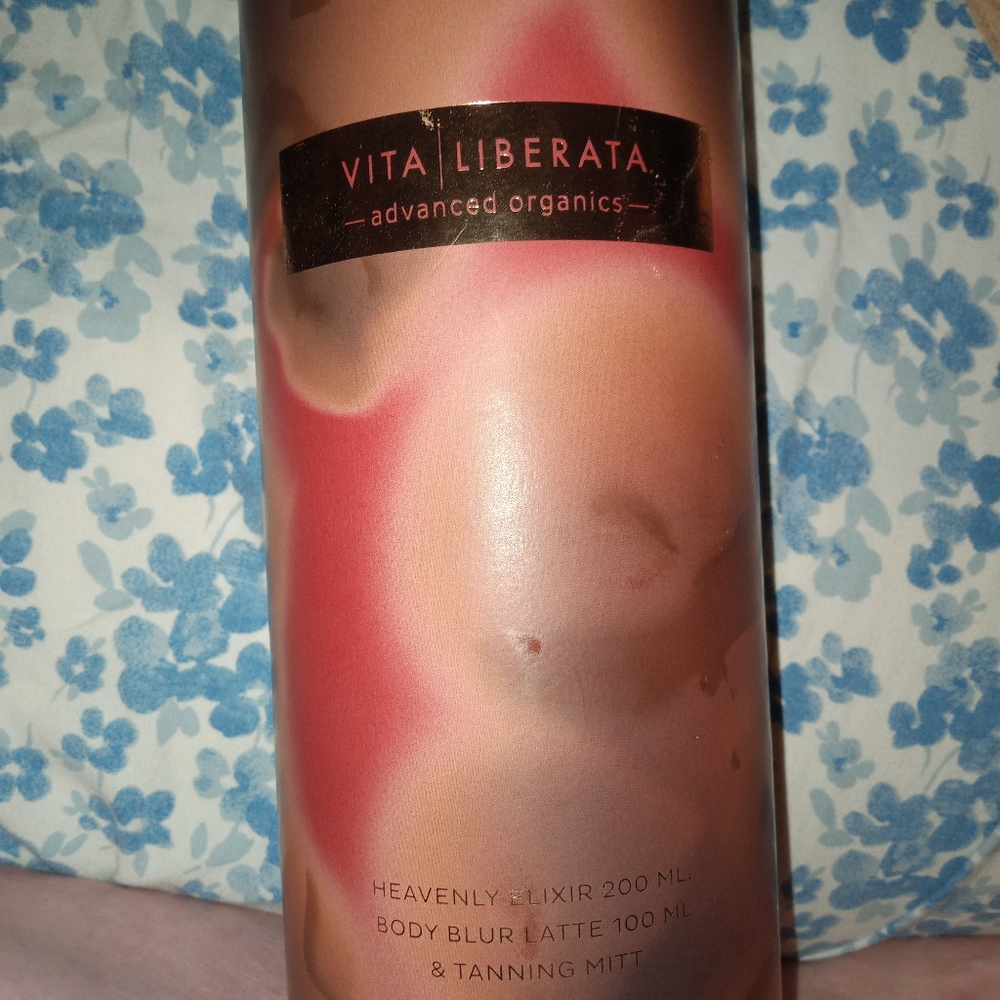 Vita liberata heavenly tannin elixir,  body blur latte and tanning mit kit